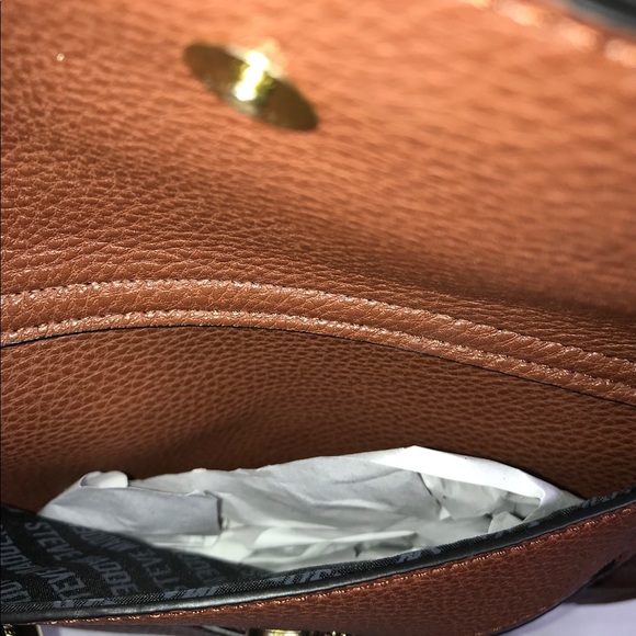 BRAND NEW STEVE MADDEN Cognac Color Purse (2) - Picture 5 of 8